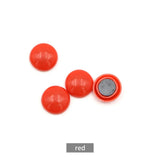 10/30/50pcs D20mm Magnetic Bead Magnet Fridge Pin Colorful Round Whiteboard Blackboard Refrigerator Push Door Stickers Chess