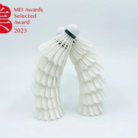 10 Tube 3in1 D45 Badminton Shuttlecocks Top Grade Natural White Goose Feather More Stable and Durable Badminton Shuttlecocks