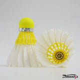 10 Tube Goose Feather Badminton Shuttlecocks D51 Stable and Sturdy High Speed Badminton Shuttles Training Shuttlecock