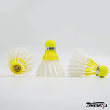 10 Tube Goose Feather Badminton Shuttlecocks D51 Stable and Sturdy High Speed Badminton Shuttles Training Shuttlecock