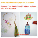 100% Cotton Baohong  Academy Watercolor Paper 20 Sheets 300g Paper Pad Water Colour Book for Artists Students Art Supplies