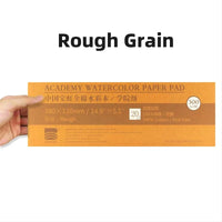 100% Cotton Fine/Medium/Coarse Grain Sketchbook 20 Sheets Professional BaoHong Academy Watercolor Paper Pad Artists Art Supplies