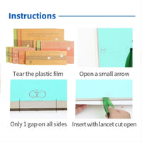 100% Cotton Fine/Medium/Coarse Grain Sketchbook 20 Sheets Professional BaoHong Academy Watercolor Paper Pad Artists Art Supplies