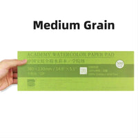 100% Cotton Fine/Medium/Coarse Grain Sketchbook 20 Sheets Professional BaoHong Academy Watercolor Paper Pad Artists Art Supplies