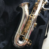 100% SevenAngel Brand Tenor Saxophone Bb tone Woodwind Musical  Instrument Silver & gold Surface  Sax