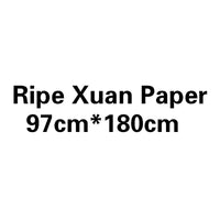 100 Sheets Sandalwood Xuan Paper Chinese Four Feet Raw Rice Paper For Chinese Calligraphy Landscape Flowers and Birds Painting