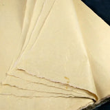 100 Sheets/pack Rice Paper Calligraphy Brushes Writing and Chinese Landscape Painting Half-Ripe Xuan Paper Tea Fiber Xuan Paper