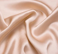 100% Silk Fabric Weight 19MM Width 285cm Nature Mulberry Silk Fabric Plain Dyed Silk DIY Dress Clothing Bedding Scarf