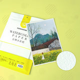 100% algodão papel aquarela, 10 folhas/saco, 300gms