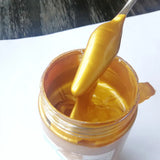 100ml Metallic Color Acrylic Paint for Textile Drawing Wall Hand Paint Shining Gel Painting Set Pigment for Artist Art Supplies