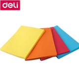 100sheets/Bag Deli 7391/7393 A4 Color Copy Paper 80g Color Print Paper 5 Colors Optional China Top Brand Deli Copy Papers