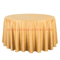 10PCS Solid Red Table Cloth Jacquard Round Table Covers White Decor Wedding Party Hotel Dining Tablecloths Square Table Linens