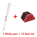 11Pcs Fountain Pen Ink Set Calligraphy Multi-Function Ink Pen 0.38mm EF Nib School Supplies Stationery Gel Pens