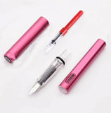 11Pcs Fountain Pen Ink Set Calligraphy Multi-Function Ink Pen 0.38mm EF Nib School Supplies Stationery Gel Pens