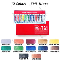 108 Colors Holbein Watercolor Paint Set 5ML Tubes For Artists