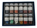 12 Colors 5g Bottled Chinese Best Traditional Water Ink Brush Painting Set Solid Natural Mineral Plant Pigments Sumi-e Sumi