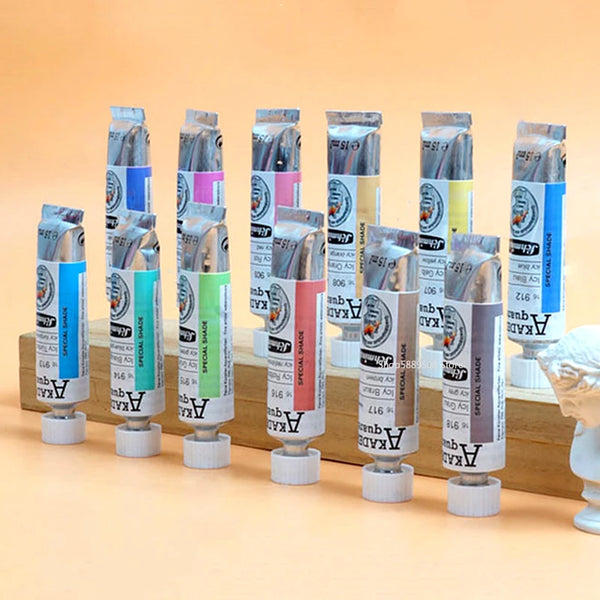 12 Colors Schmincke Opaque Watercolor Paint Set 2021 College-level New Colors Macaron Color Art Supplies for Artist