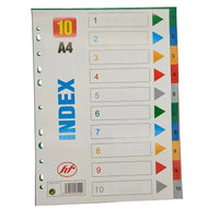 12 Colors Separadores Archivador A4 Binder Index Dividers 10/20/30 Colors PP Plastic Index Tab 12 Month Planner Divider Tabs