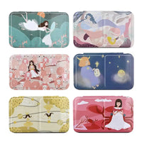 AOOKMIYA AOOKMIYA  12 Constellations Empty Watercolor Tin Painting Storage Iron Color Mixing Paint Palette With Lid For Painting Art Supplies