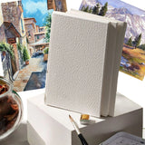 12 sheets of 300g pure cotton pulp thickened Coarse, medium and fine lines watercolor paper card water color paper Art Supplies