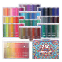 120 color lead 160 color pencil 180 color water-soluble color pencil graffiti fill color pen pencil set  colored pencils set