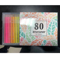 120 color lead 160 color pencil 180 color water-soluble color pencil graffiti fill color pen pencil set  colored pencils set