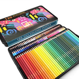 120 color lead 160 color pencil 180 color water-soluble color pencil graffiti fill color pen pencil set  colored pencils set