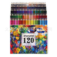 120 color lead 160 color pencil 180 color water-soluble color pencil graffiti fill color pen pencil set  colored pencils set