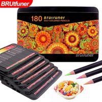 120 color lead 160 color pencil 180 color water-soluble color pencil graffiti fill color pen pencil set  colored pencils set