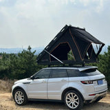 12V Electric  Roof Top Tent  With 2 Extension Tracks Solar Panel Lithium Battery