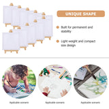AOOKMIYA 15 Sets Mini Frame Artist Easels Painting Stands Canvases Watercolor Wood Small Picture
