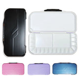 AOOKMIYA  18/33 Grid Watercolor Pigment Moisturizing Color Palette Student Portable Large Capacity Gouache Pigment Box Foldable Tray