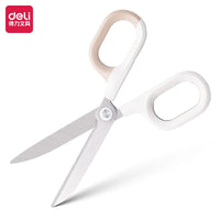 1Pcs DELI NS056 3 Colors Curved  Labor-saving Scissors Office Paper Cutter Supplies Stationery