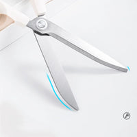 1Pcs DELI NS056 3 Colors Curved  Labor-saving Scissors Office Paper Cutter Supplies Stationery