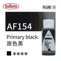 1Pcs Holbein Acrylic Paint FLUID Painting Leather Bag Model Modified Color Liquid Acrylic Pigment 35ml