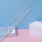 AOOKMIYA 1Pcs Transparent Palette Acrylic Palette Fine Arts Oil Painting Palette Gouache Acrylic Painting Palette