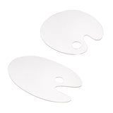 AOOKMIYA AOOKMIYA  2/3Pcs Acrylic Paint Palette Clear Palette Oval/Round Designs with Thumb Hole for Kid Artist Watercolor Drawing DIY Wall Art