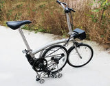 20 inch small wheel titanium alloy   material frame folding bicycle / bike for woman