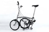 20 inch small wheel titanium alloy   material frame folding bicycle / bike for woman