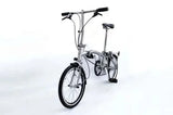 20 inch small wheel titanium alloy   material frame folding bicycle / bike for woman