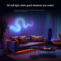 2022 Newest Xiaomi Mijia RGB Lightstrip 2M 220V 17W Light Painting synchronization Music interaction Game interaction Atmosphere