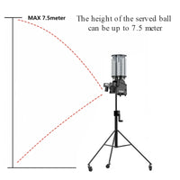 2024 Hot Sales Automatic Badminton Ball Machine For Training Practice With APP Remote Control, PUSUN PB-6001