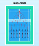 2024 New Arrival  B5 Badminton Shuttlecock Feeding Shooting Machine Shuttlecock Training Equipment for Sale