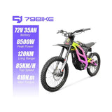 2024 Off Road Ebike 8000w 72v Mid drive Electric Bicycle Hybrid 35Ah Aluminum Electric Dirt Bike E Motorbike