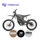 2024 Off Road Ebike 8000w 72v Mid drive Electric Bicycle Hybrid 35Ah Aluminum Electric Dirt Bike E Motorbike