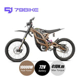 2024 Off Road Ebike 8000w 72v Mid drive Electric Bicycle Hybrid 35Ah Aluminum Electric Dirt Bike E Motorbike