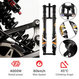 2024 Off Road Ebike 8000w 72v Mid drive Electric Bicycle Hybrid 35Ah Aluminum Electric Dirt Bike E Motorbike