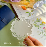 20pcs/lot Baohong Stamp Watercolor Paper 300g Medium Multiple Shape Drawing Paper Beginner Artist Art Supplies