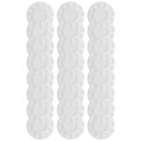 AOOKMIYA  24 Pcs Paint Palette Tray Plastic For Kids And Adults To Create DIY Craft Professional Art Painting