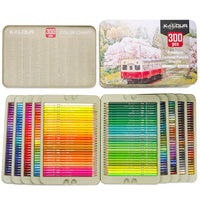 240/300 Pcs Oil Colored Pencils Set Professional Drawing Color Pencil 240/300 Colors For Artist Coloring Sketch Art Supplies